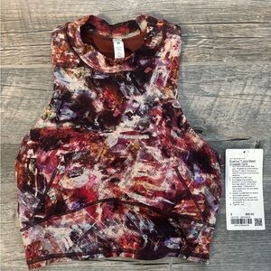 Lululemon Everlux and Mesh Cropped Tank